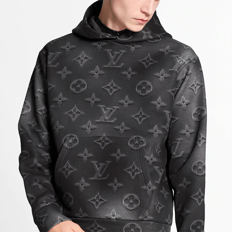 LOUIS VUITTON LV SS21 2054 Series Full-Print Logo For Men Black 1A8HDT
