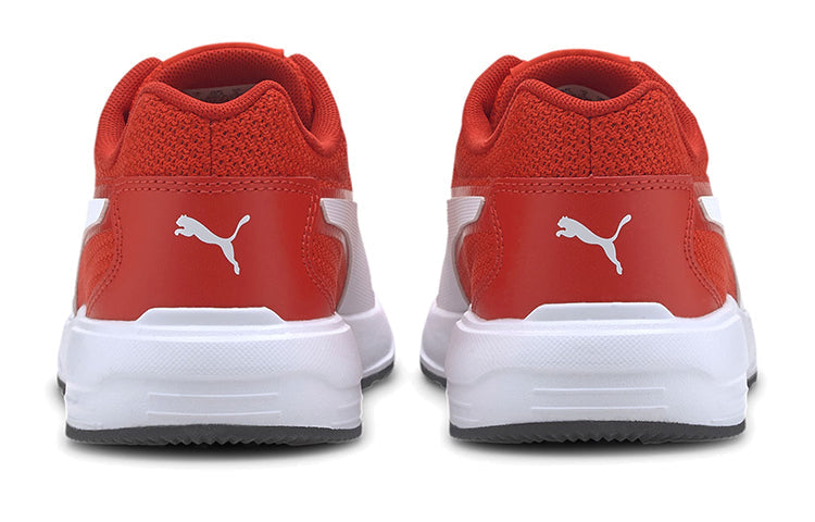 PUMA Taper JR K Red/White 374240-03