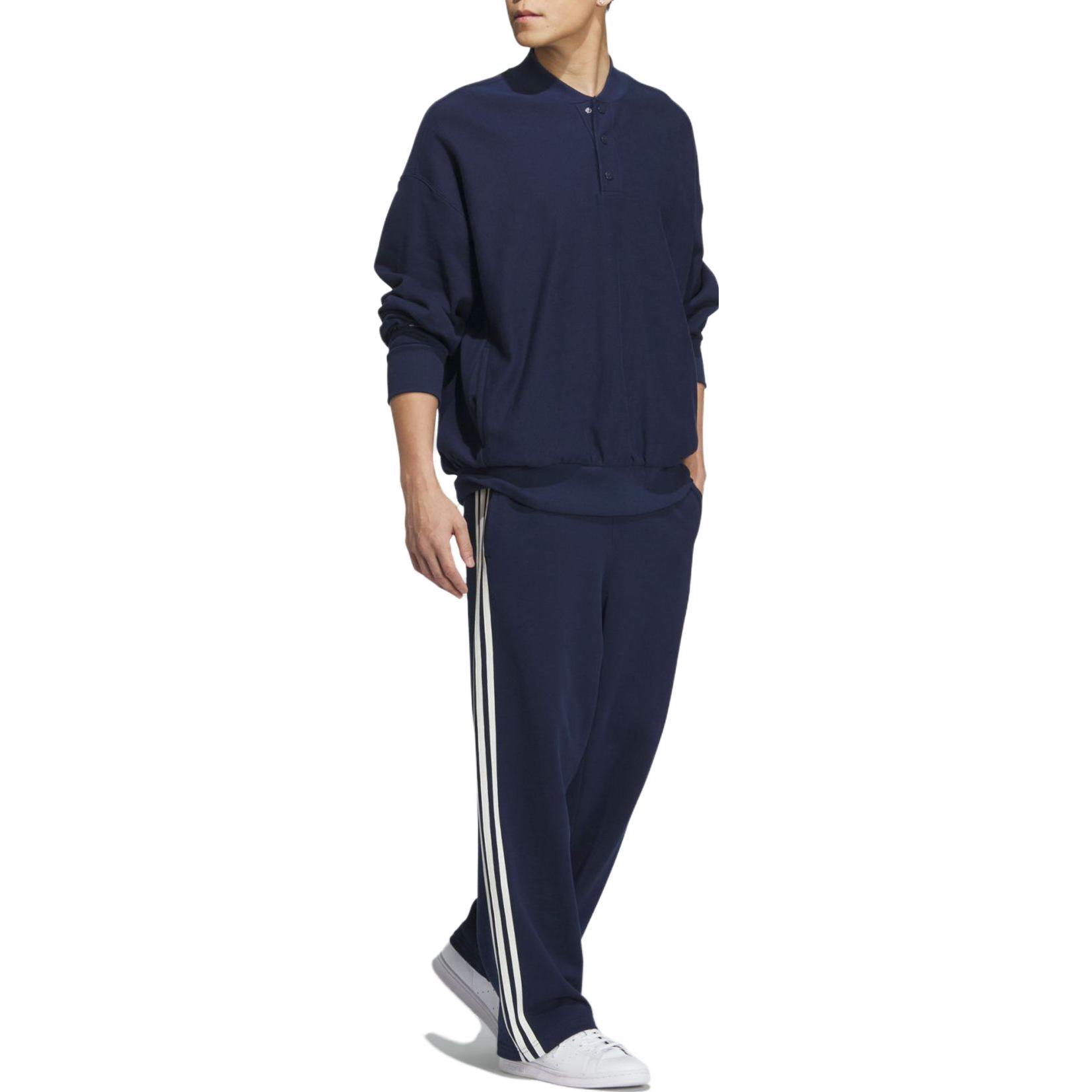 adidas Originals x Notitle Crew Sweatshirt 'Navy' IN1089