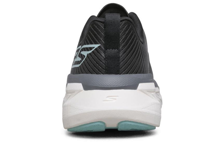 (WMNS) Skechers Max Cushioning Premier Black/White/Gray 17692-BKAQ