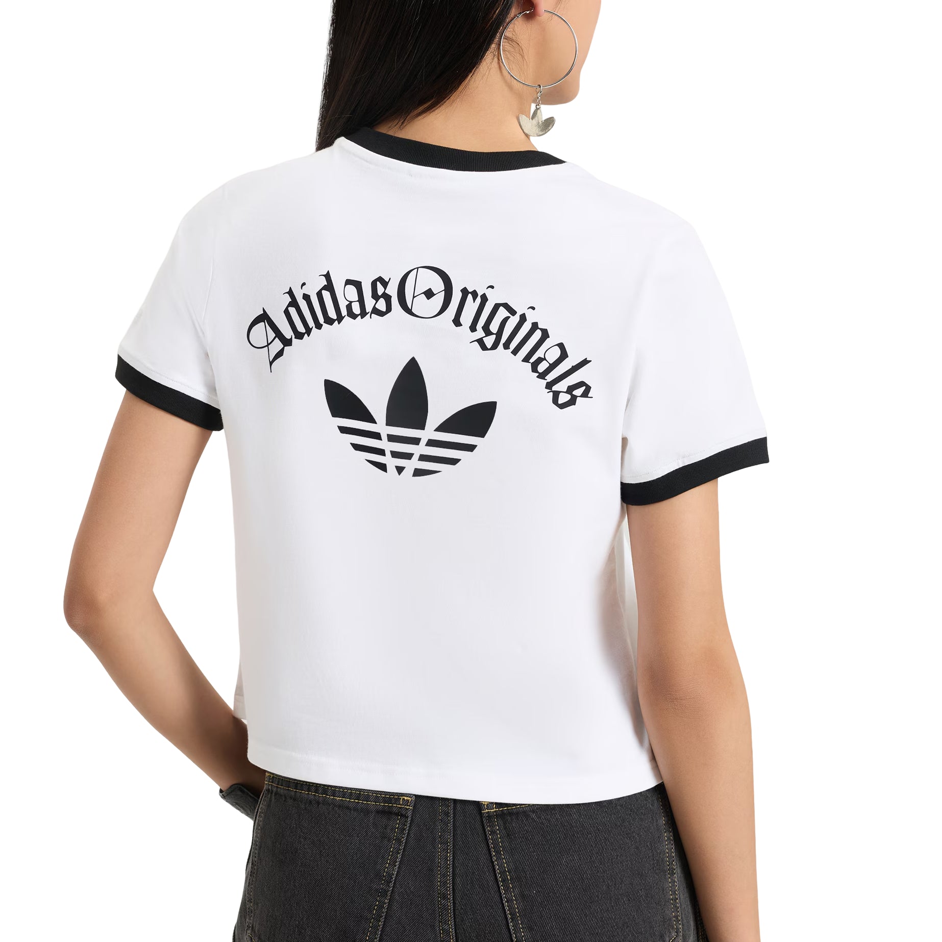 (WMNS) adidas T-Shirt Asia Sizing 'White' KT3060
