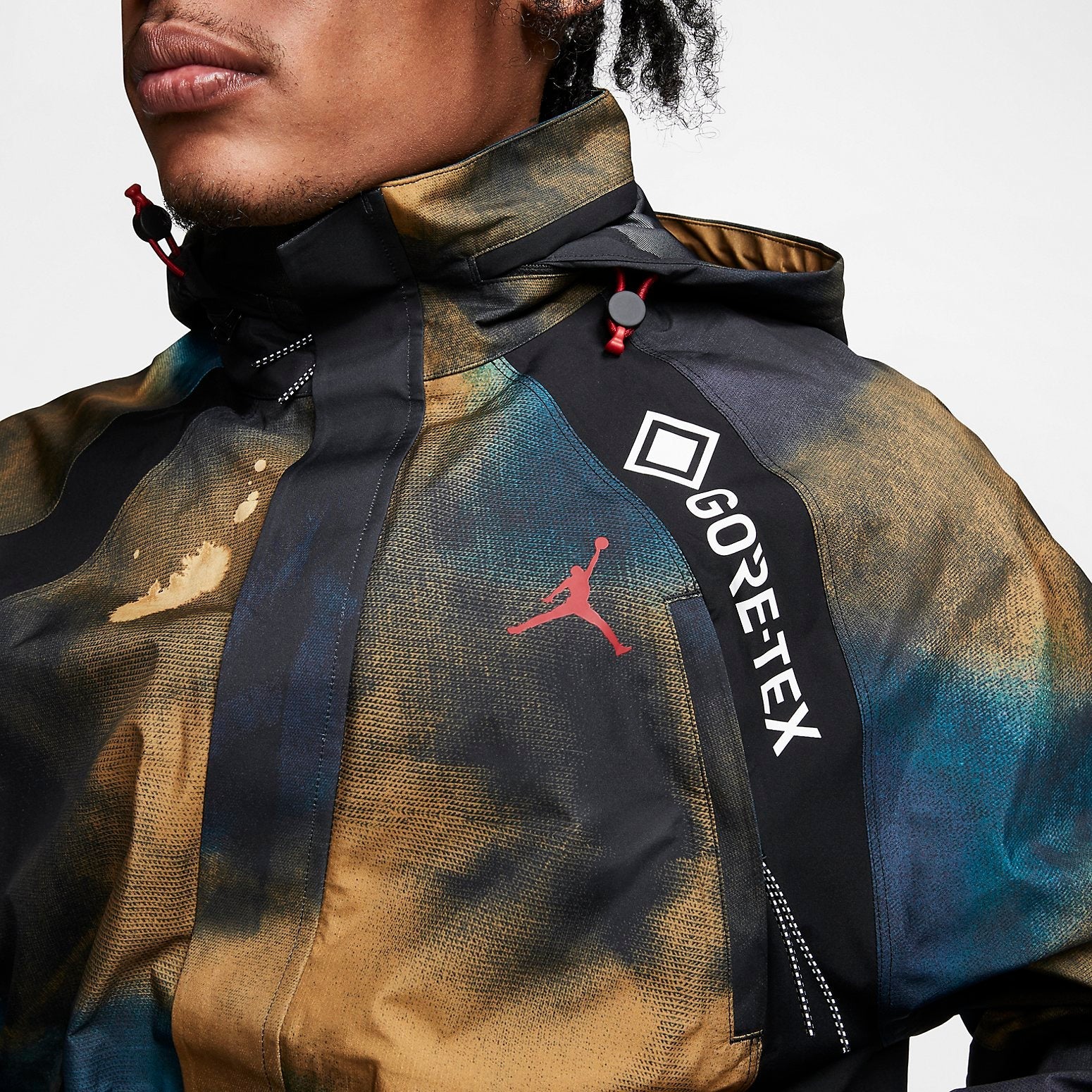 Air Jordan Gore-tex Casual Sports Waterproof Hooded Interchange Jacket 'Multi' CT6224-010