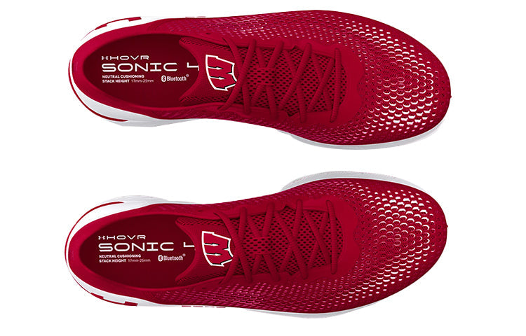 (WMNS) Under Armour HOVR Sonic 4 Team 'Wisconsin' 3024306-600