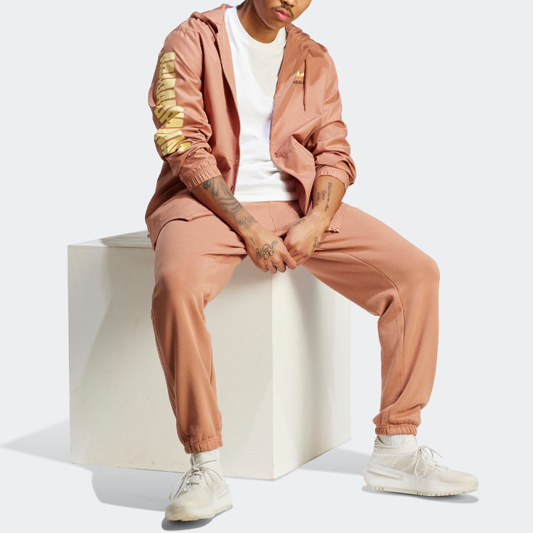 adidas originals Graphic Planet Windbreaker Jacket 'Clay Strata' IC8868
