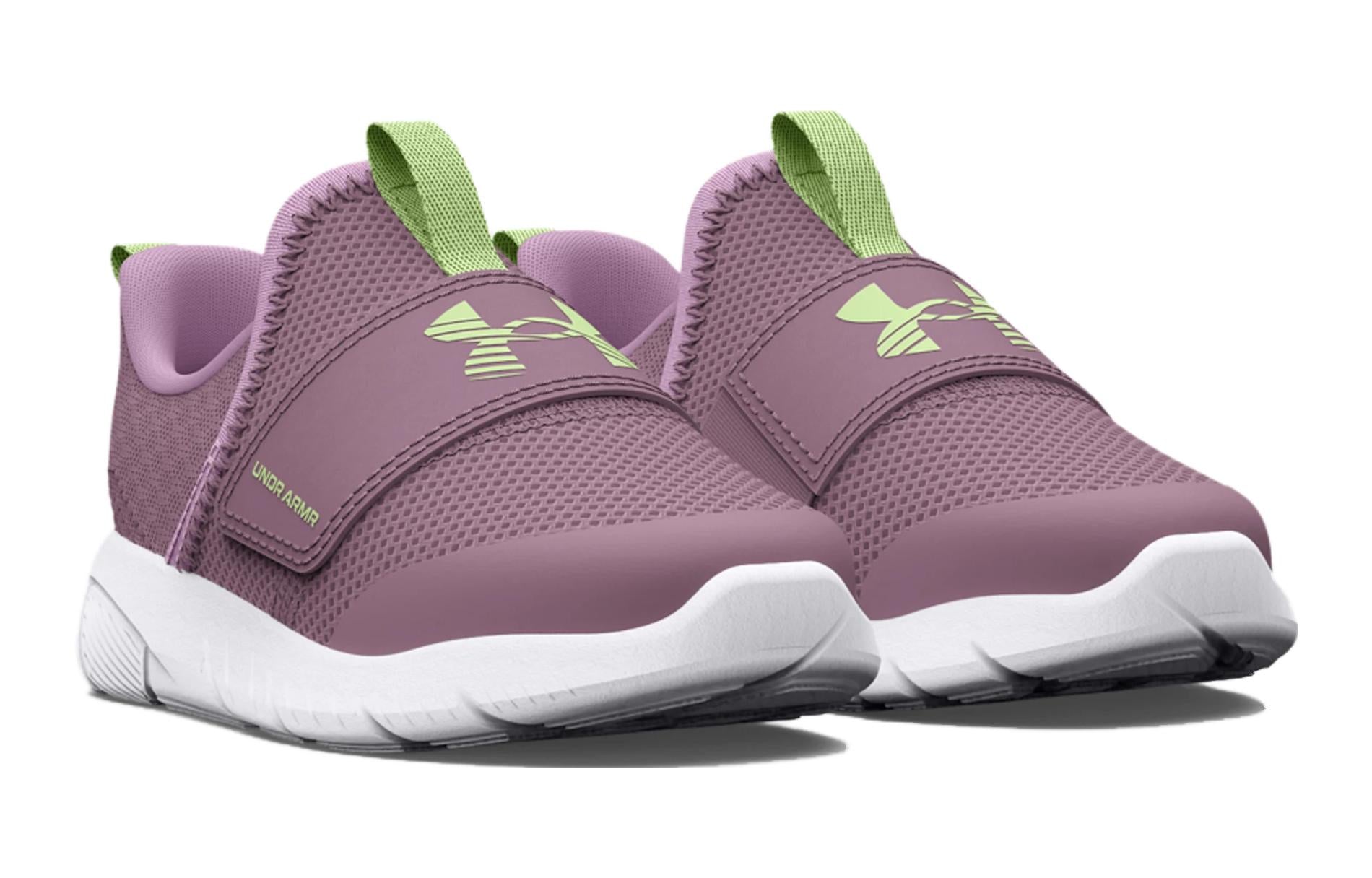 (TD) Under Armour Flash 'Misty Purple Lumos Lime' 3026723-500