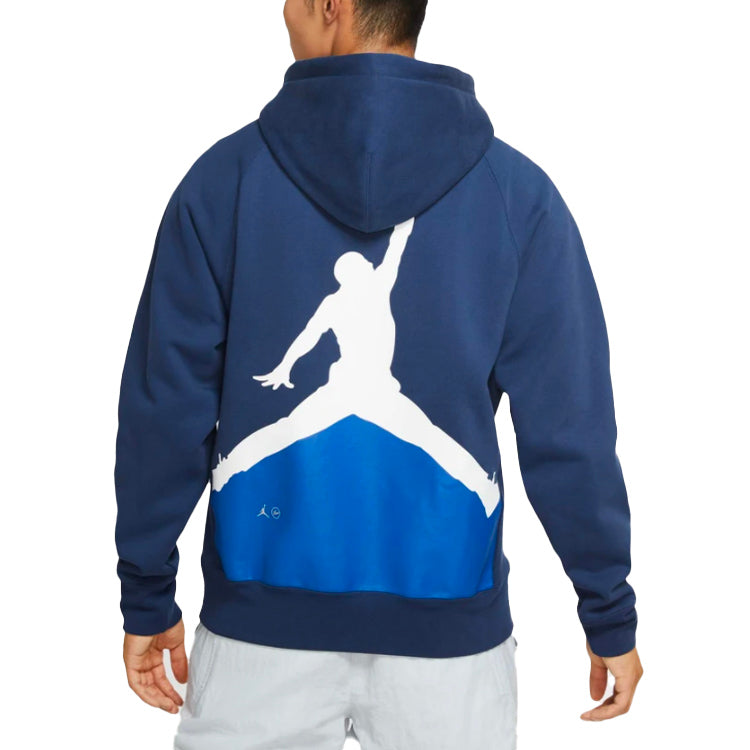 Air Jordan x Fragment Pullover Hoodie 'Navy/Sport Royal/White' DA2983-414