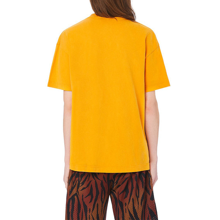 PALM ANGELS Eagle Printing Short Sleeve Yellow PMAA001E20JER0122210