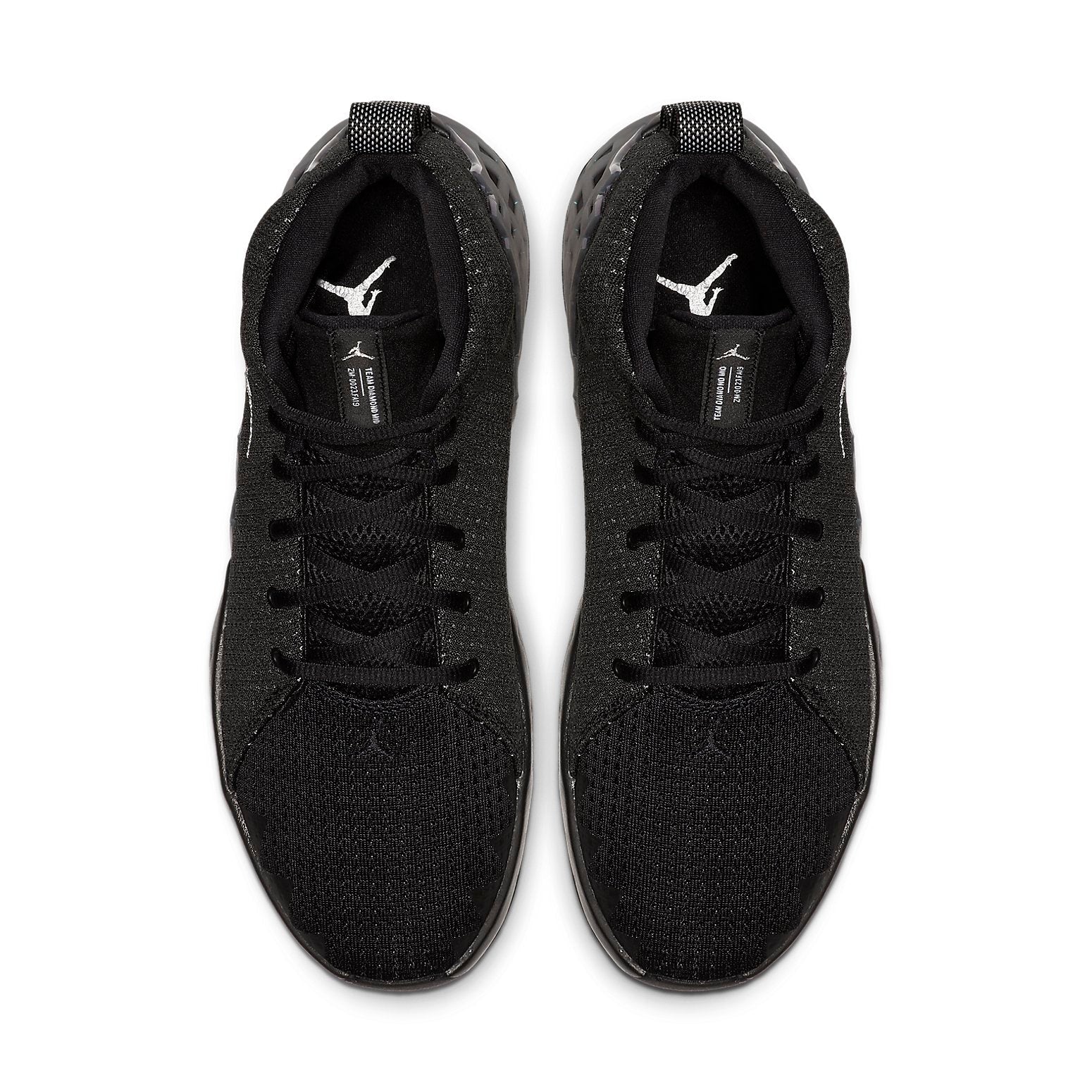 Air Jordan Jumpman Diamond Mid PF 'Black Metallic Silver' CI1205-002