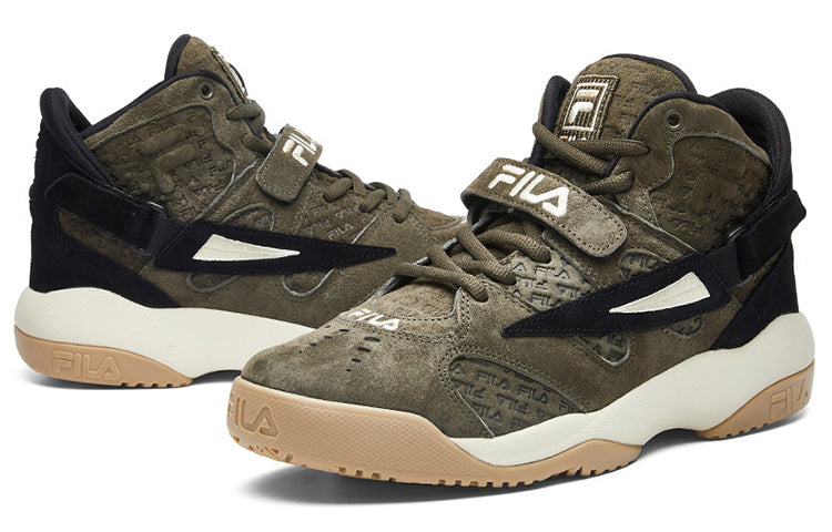 FILA Barricade Mid Tops Green Black F52M941202FOB