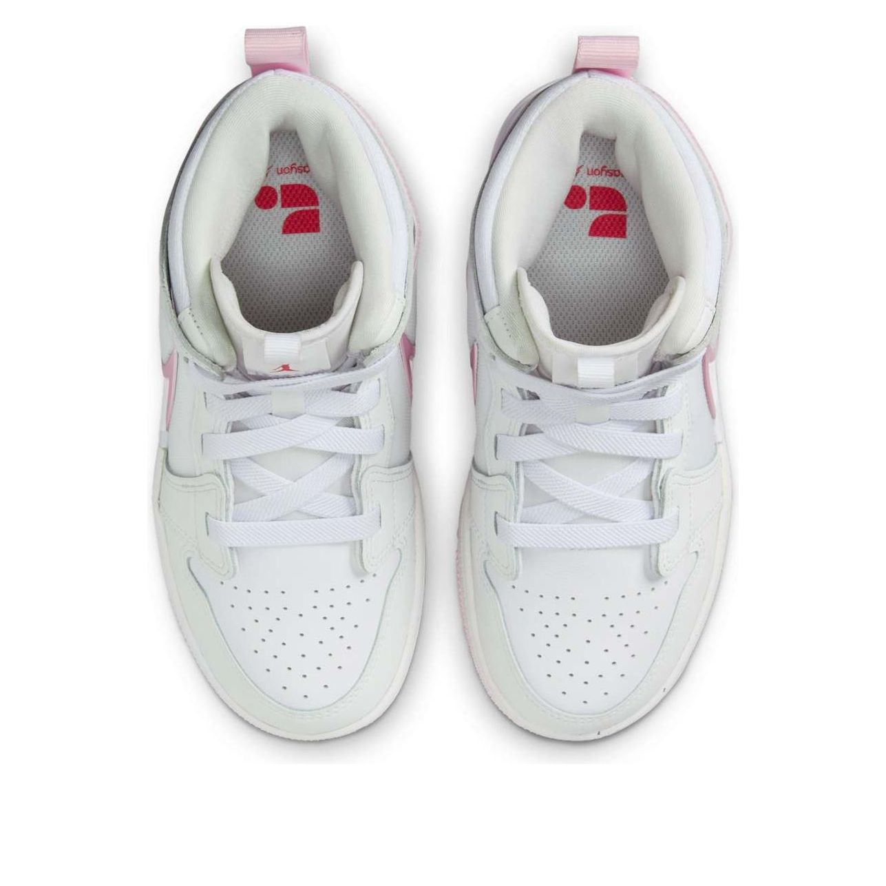 (PS) Air Jordan 1 Mid RM EasyOn 'White Pink' FQ1282-101