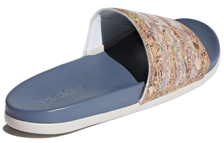 (WMNS) adidas Adilette Cloudfoam Plus Cork 'Blue' CP9510