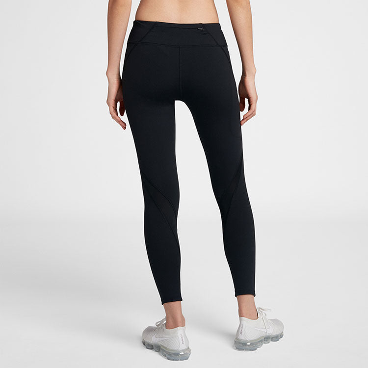 (WMNS) Nike Epic LUX Luxury Tight 'Black White' 890306-010