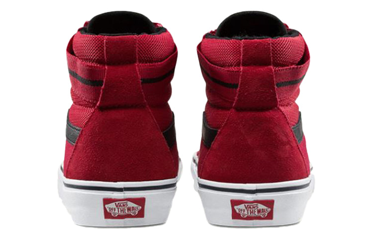 Vans Unisex SK8-HI Strap Sneakers Red VN0A3QY2VMK