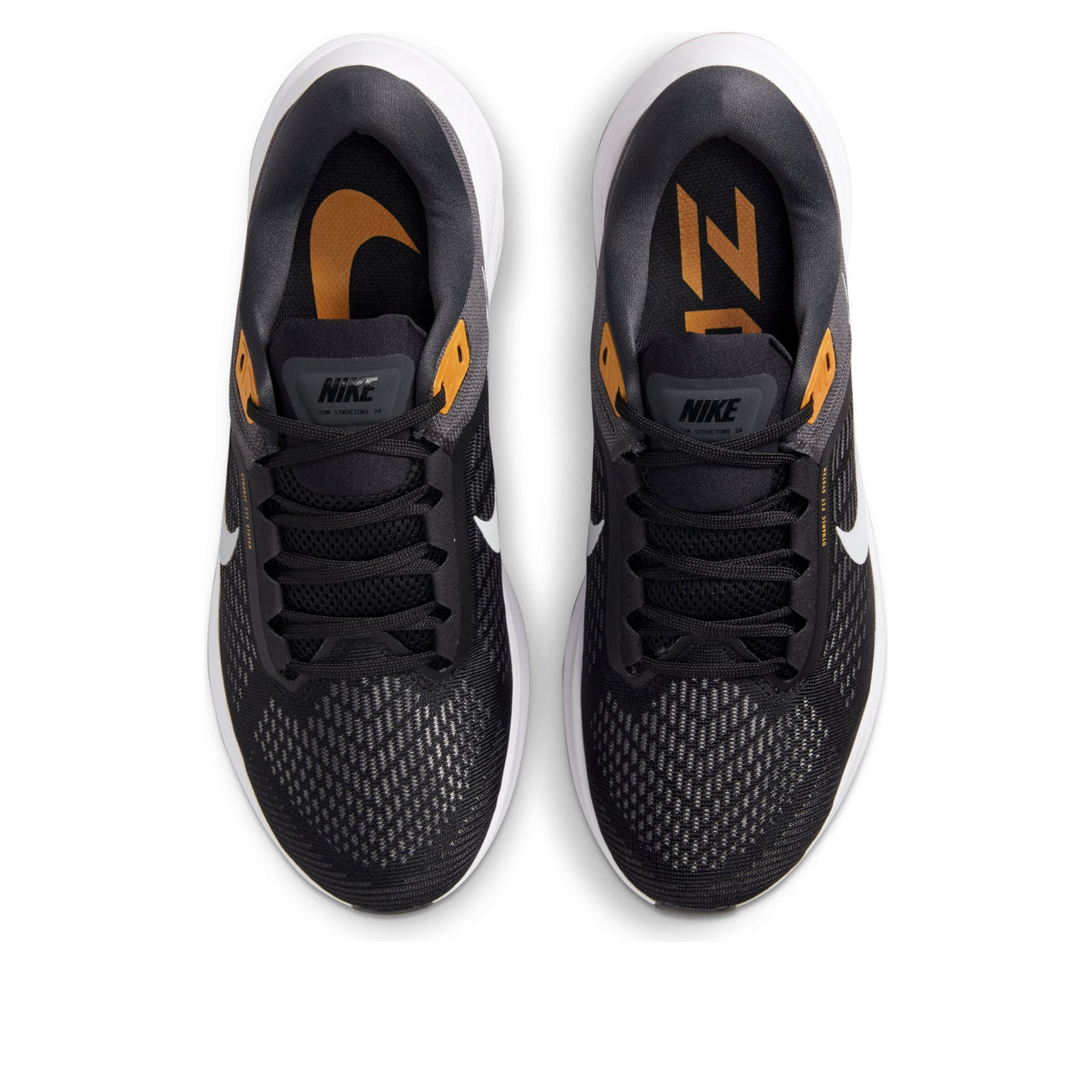 Nike Air Zoom Structure 24 'Black Kumquat Pure Platinum' DA8535-003