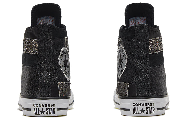 (WMNS) Converse Chuck Taylor All Star High 'Black Glitter' 569427C