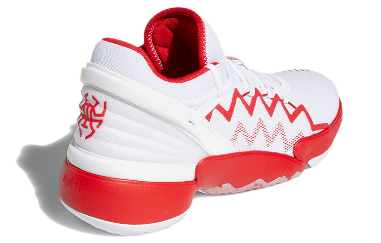 adidas D.O.N. Issue #2 'White Scarlet' FX9429