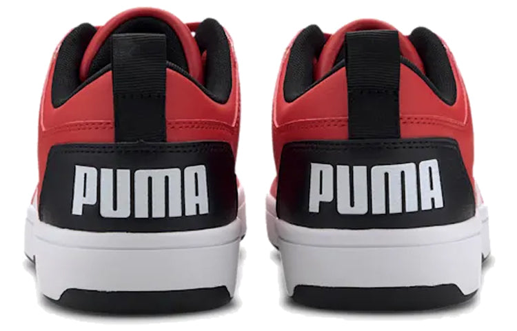 PUMA Rebound Layup Lo Black/Red 369866-06