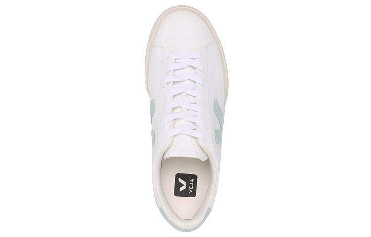 (WMNS) Veja Campo Chromefree Lace-Up Sneakers 'White Matcha' CP0502485