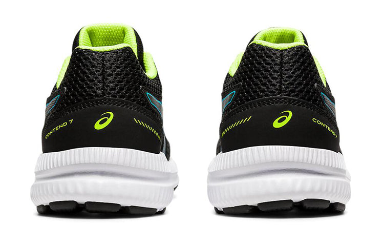 (GS) ASICS Gel-Contend 7 'Black Digital Aqua' 1014A192-007