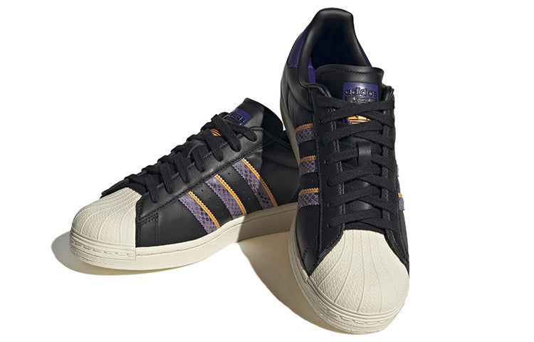 adidas Superstar 'Black Violet Fusion Snakeskin' FZ6475