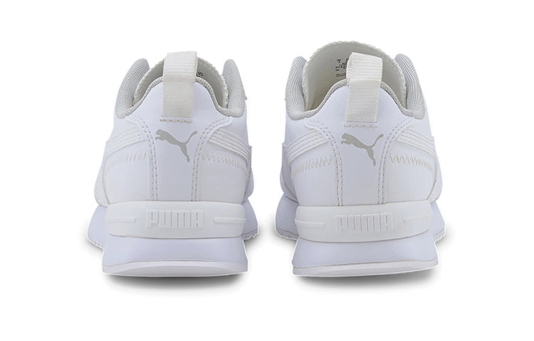 (GS) PUMA R78 Low Top Running Shoes White 374428-02