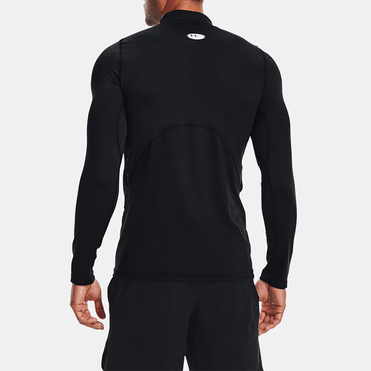 Under Armour ColdGear Fitted Mock Long Sleeve T-shirt 'Black' 1366066-001