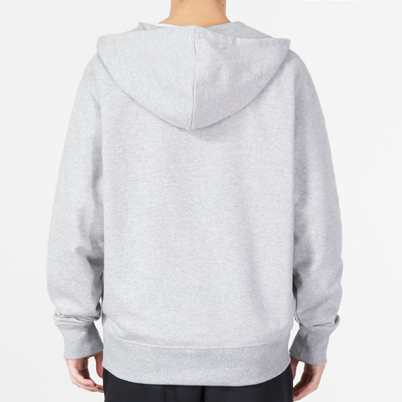 New Balance Essentials Stacked Logo French Terry Jacket Asia Sizing 'Classic Grey' MJ31536-AG