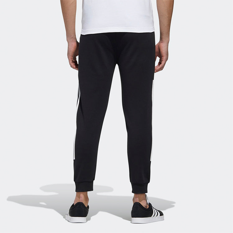 adidas neo M FAV JUL TP Side Stripe Sports Pants Black GL7193