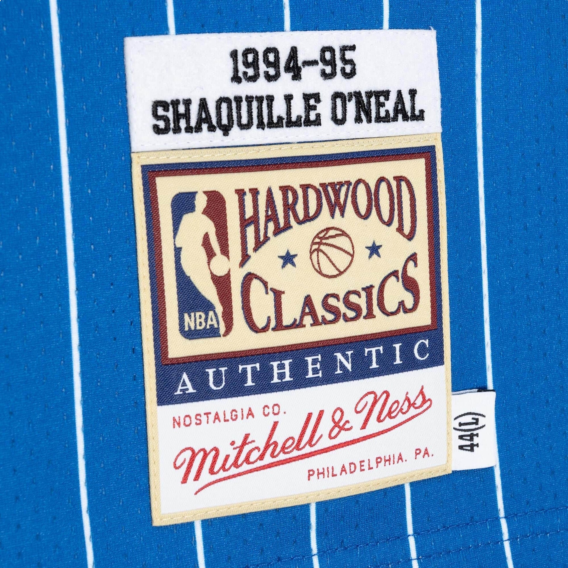 Mitchell & Ness x NBA Orlando Magic Road 1994-95 Jerseys 'Shaquille O'Neal 32' AJY4GS18099-OMAROYA94SON