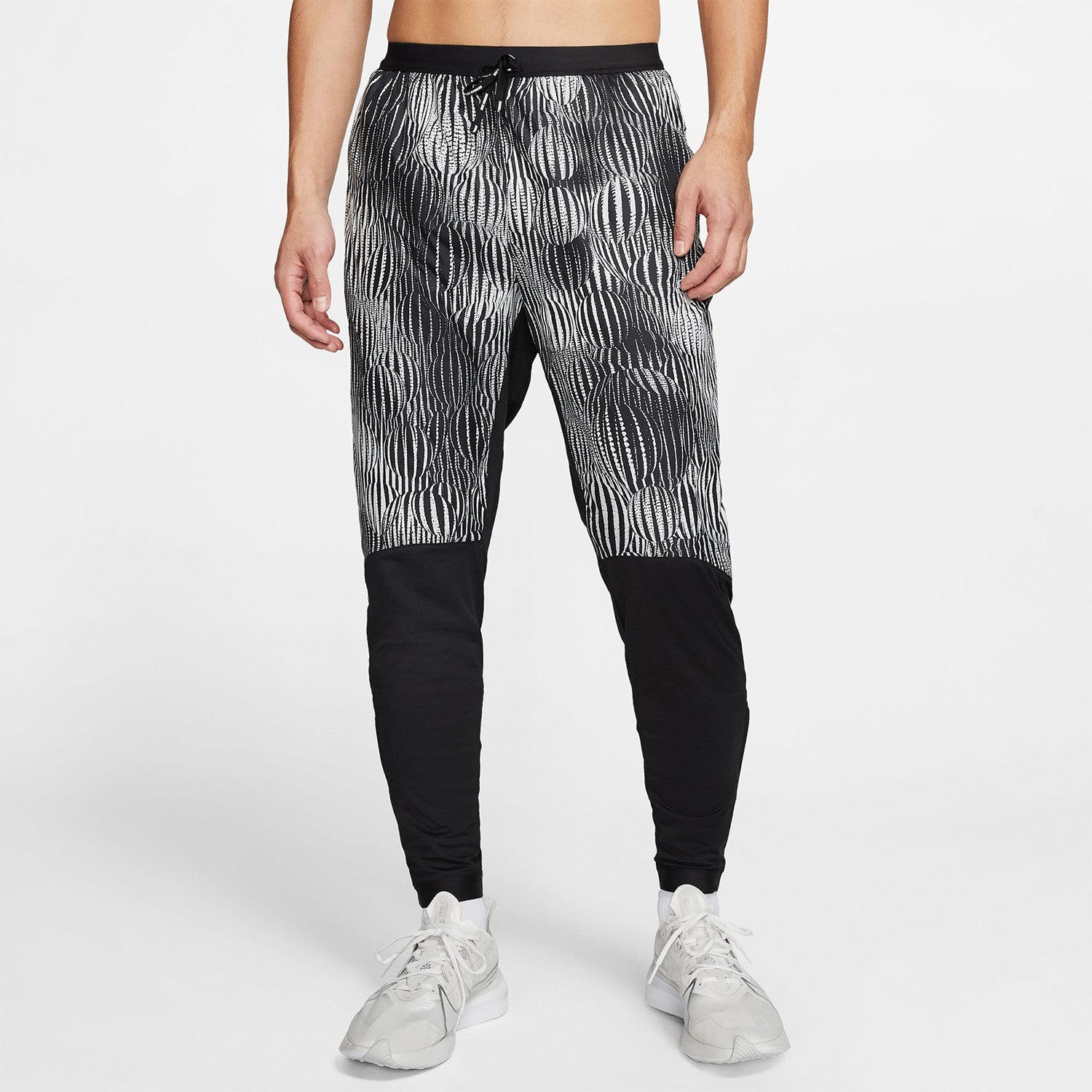 Nike MENS Phenom Multicolor Zipper Ankle Banded Sports Pants Grey/Black Grayblack CJ5710-010