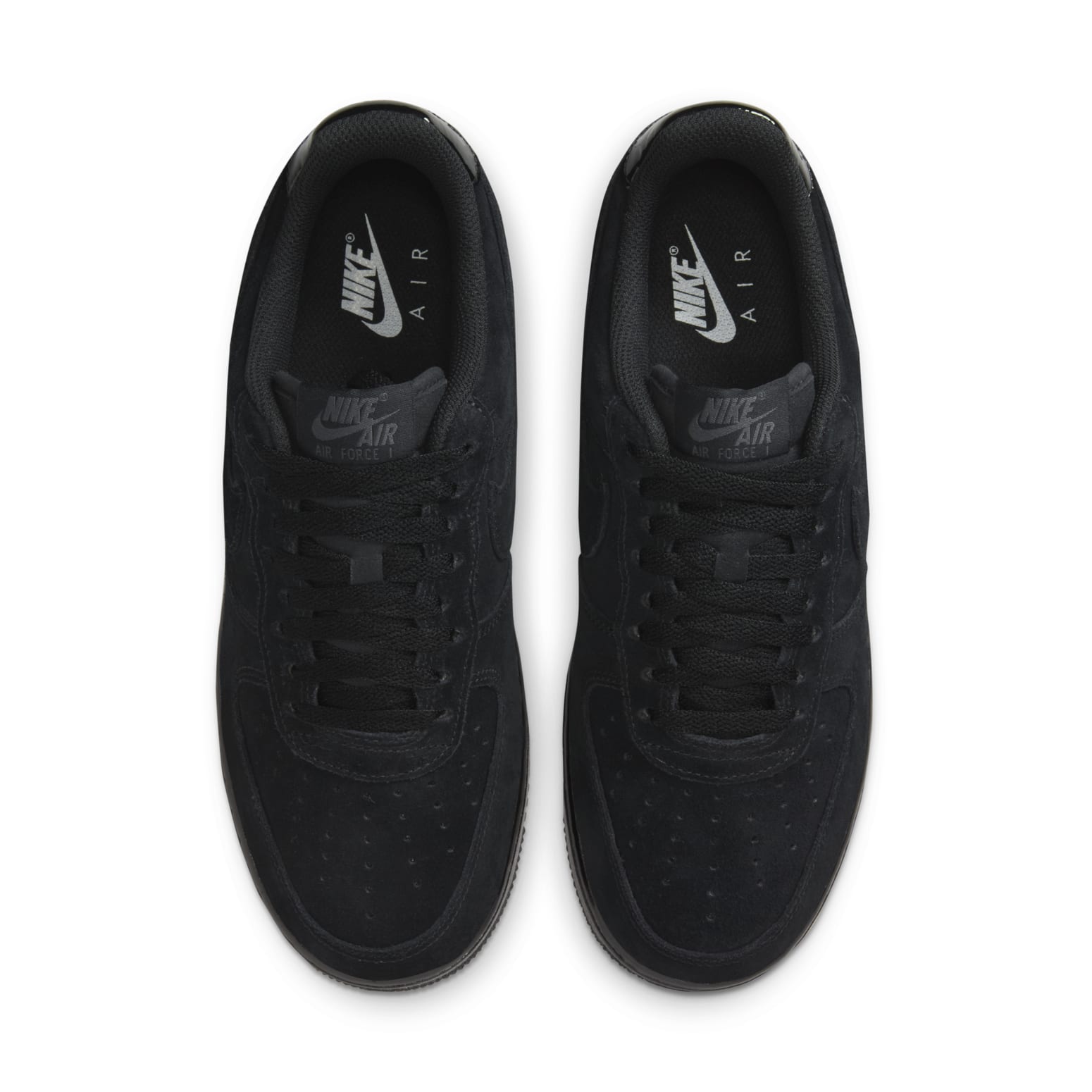 (WMNS) Nike Air Force 1 '07 'Triple Black Suede' HM9659-001