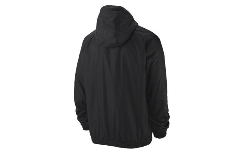 Nike Embroidered Logo Solid Color Sports Suit Black BV3025-010