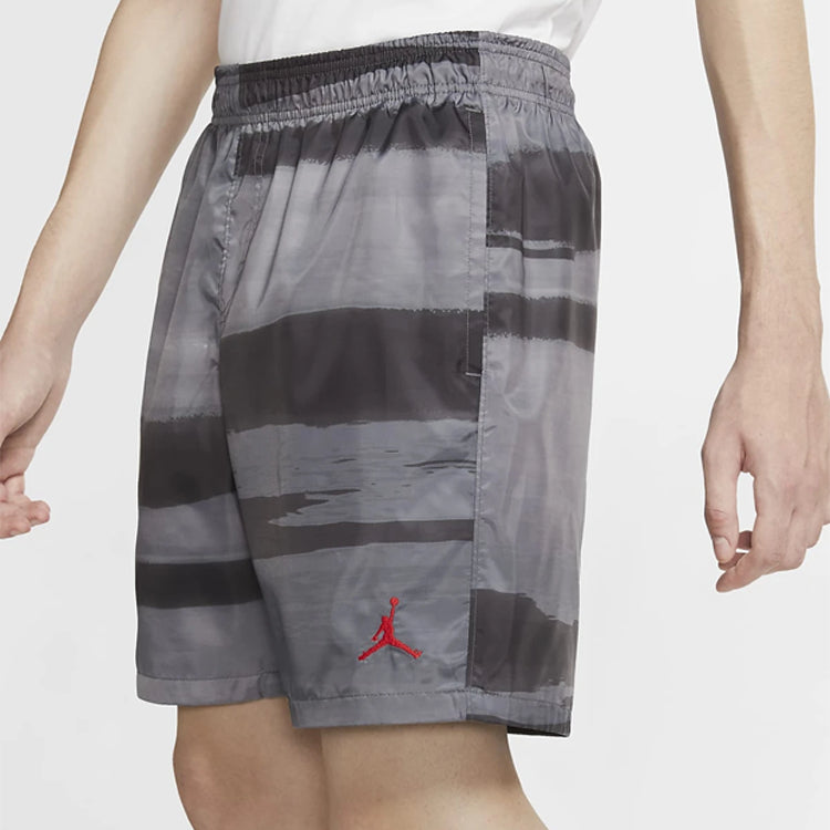 Air Jordan Legacy Casual Sports Breathable Printing Shorts Gray CW0840-010