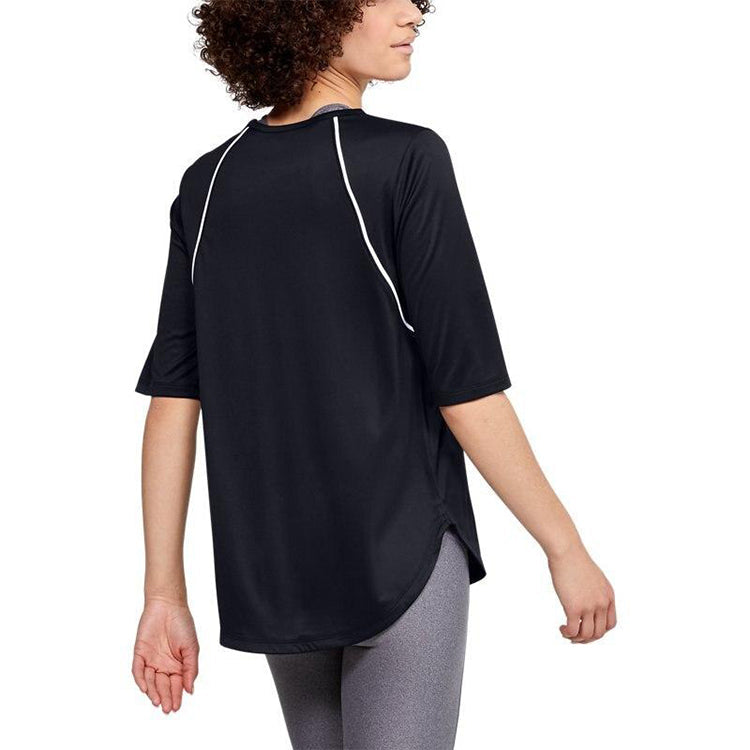 (WMNS) Under Armour Sun Armour Training Sports Sleeve Black 1355649-001