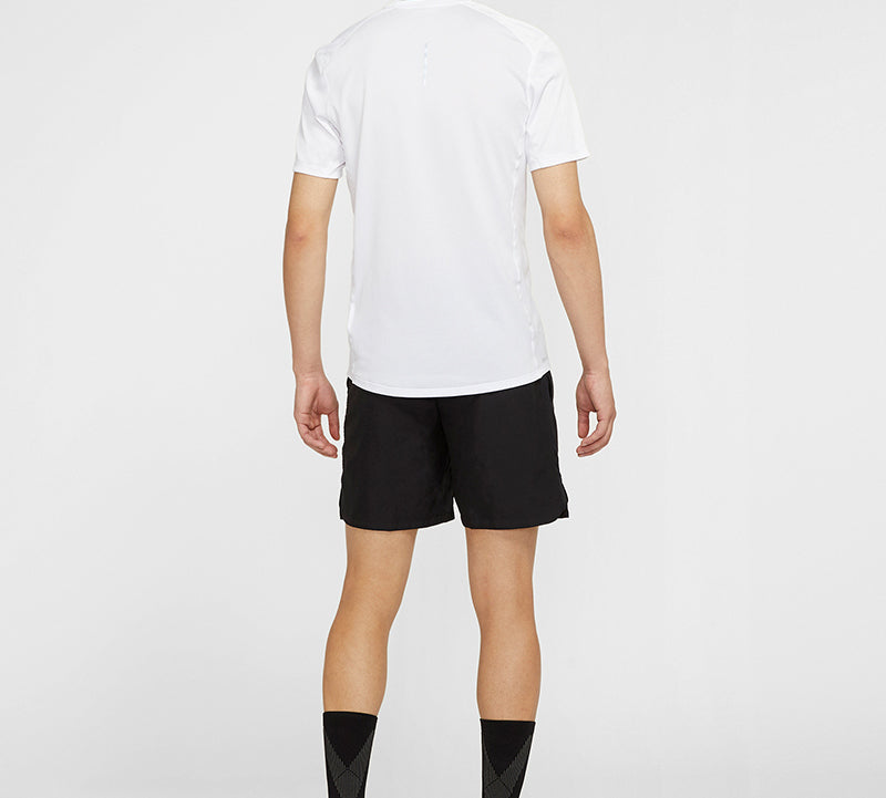 Nike Miler Running Tops Quick Dry Short Sleeve White AT3952-100