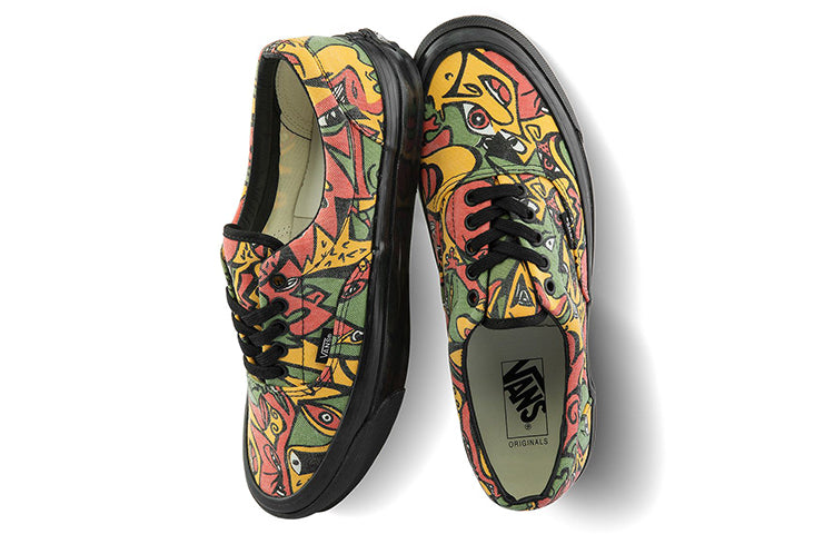 Vans Og Era Lx Graffiti Yellow Red Green VN0A3CXN4M5