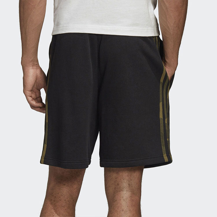 adidas originals Camo short Leisure Sports Shorts Men's Black FM3364