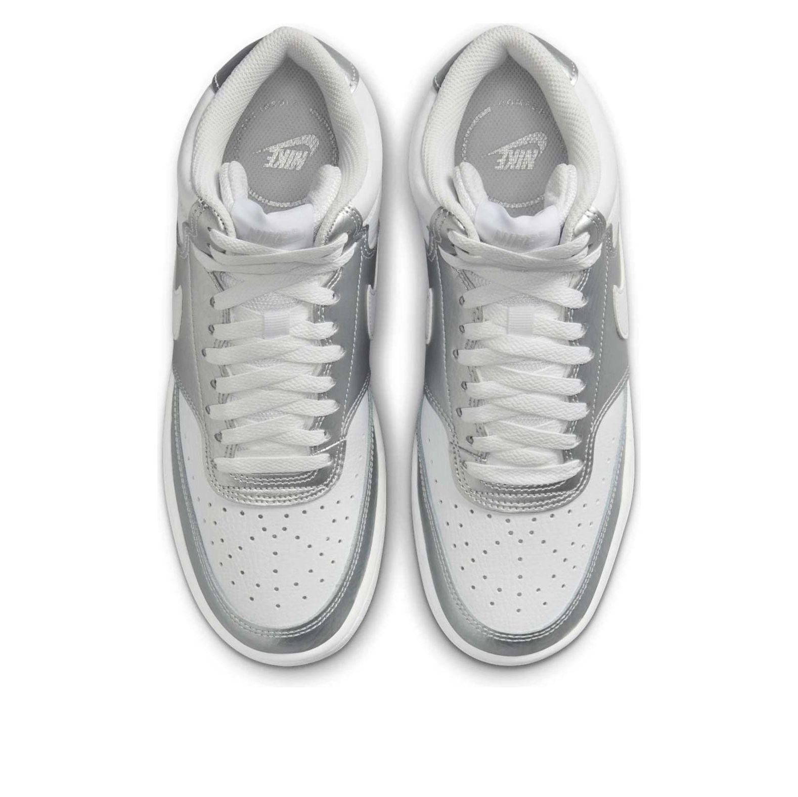 (WMNS) Nike Court Vision Mid 'Silver Grey' CD5436-108