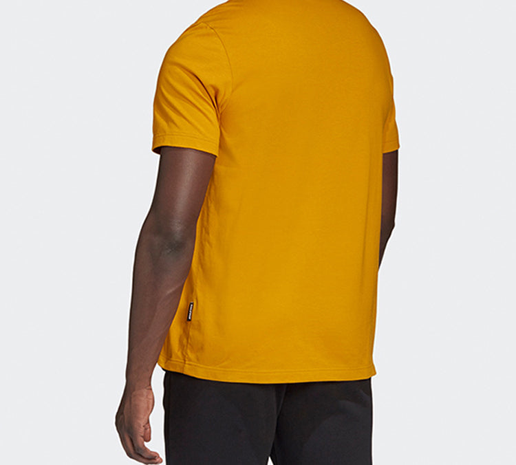 adidas Mh Bos Tee Letter Short-sleeve Tee Men Gold GC7347