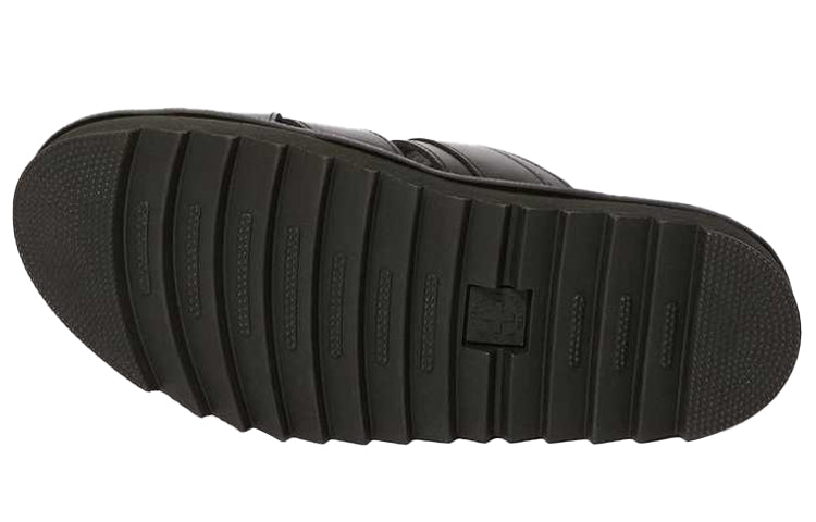 Dr.Martens RYKER Leather Slide Buckle Sandals 'Black' 24515001