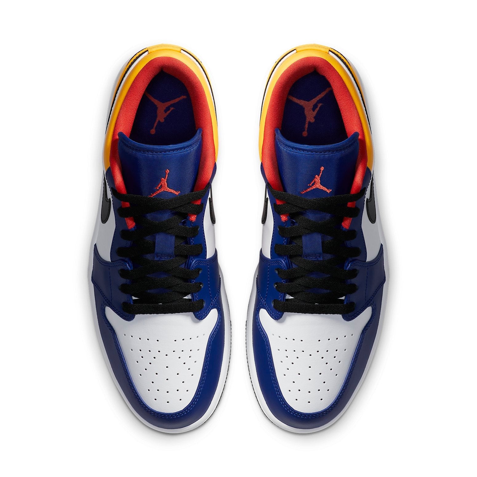 Air Jordan 1 Low 'White Deep Royal Blue' 553558-123
