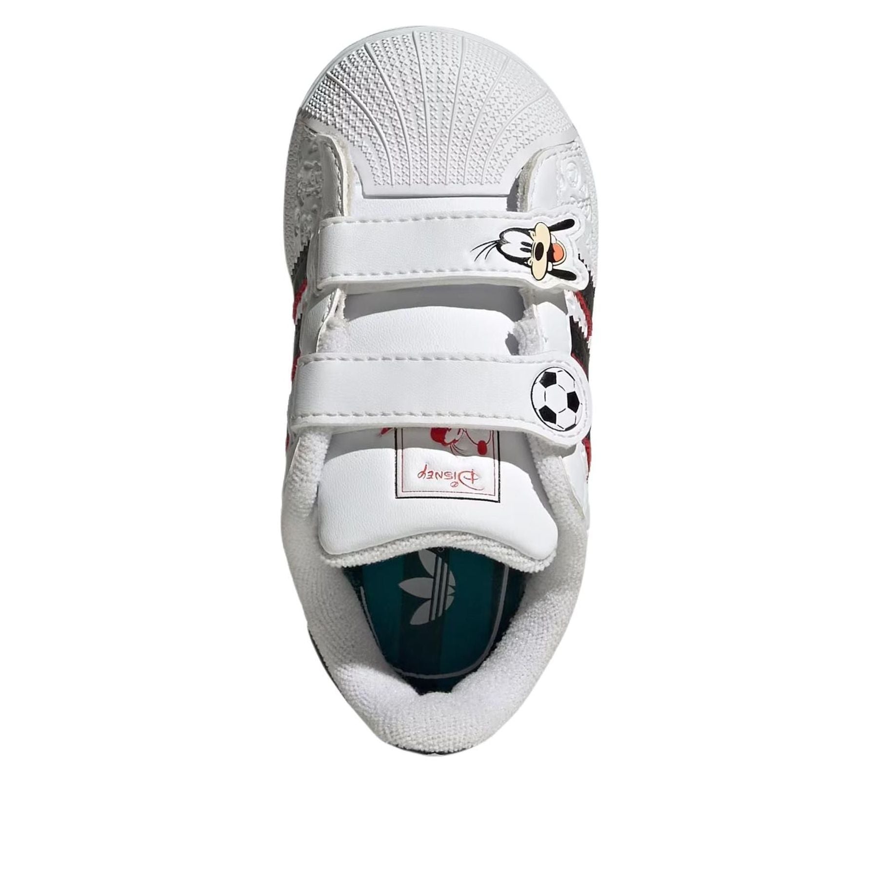 (TD) adidas x Disney Superstar II Comfort Closure 'White Black Red' IH1744