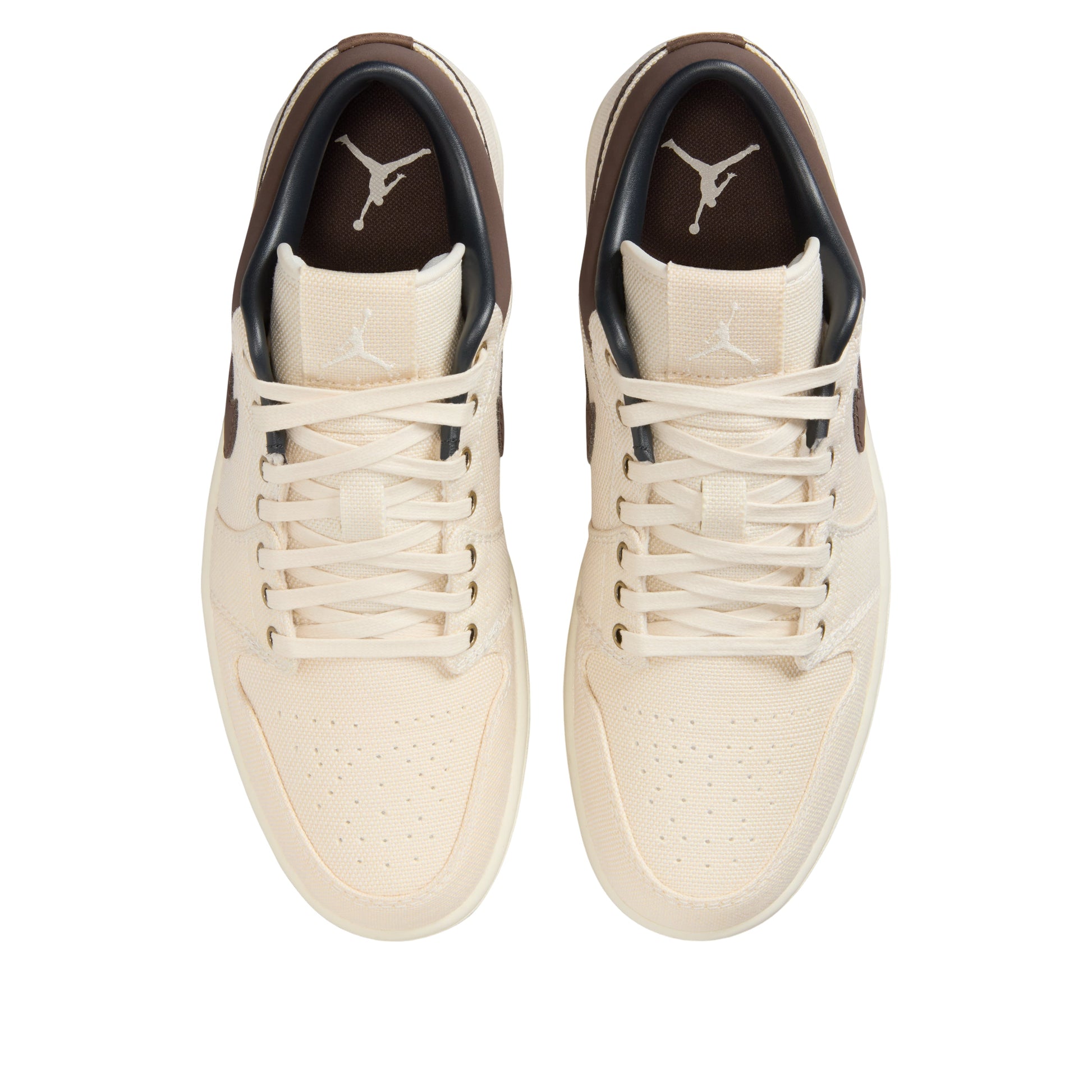 Air Jordan 1 Low Premium 'Pale Ivory Off Noir Baroque Brown' IB8058-110