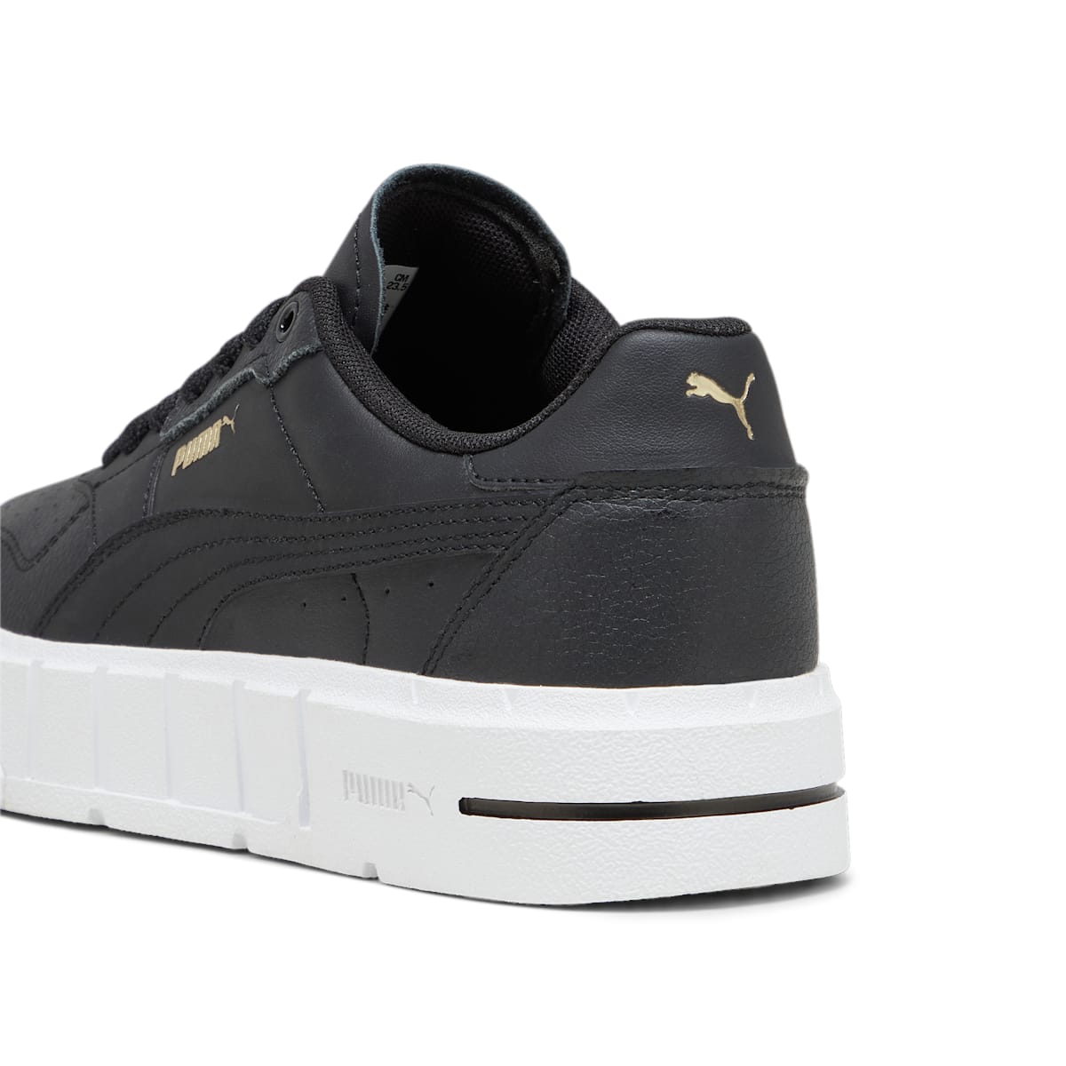 (WMNS) PUMA Cali Court Leather 'Black White' 393802-04