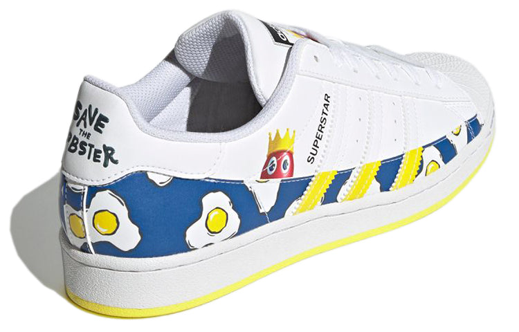 adidas Philip Colbert x Superstar 'Save The Lobster - Fried Eggs' GX7997