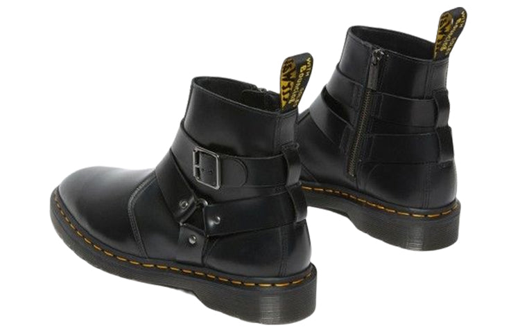 Dr. Martens Jaimes Leather Harness Chelsea Boots 'Black' 27484001