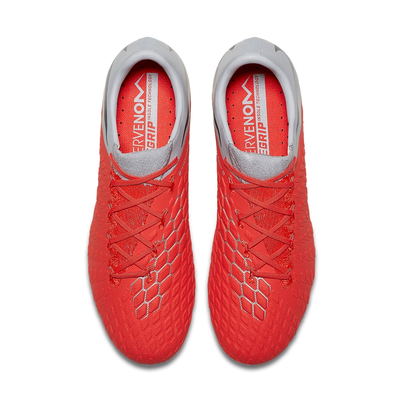 Nike HyperVenom 3 Elite HG 'White Grey Black' AO4688-600