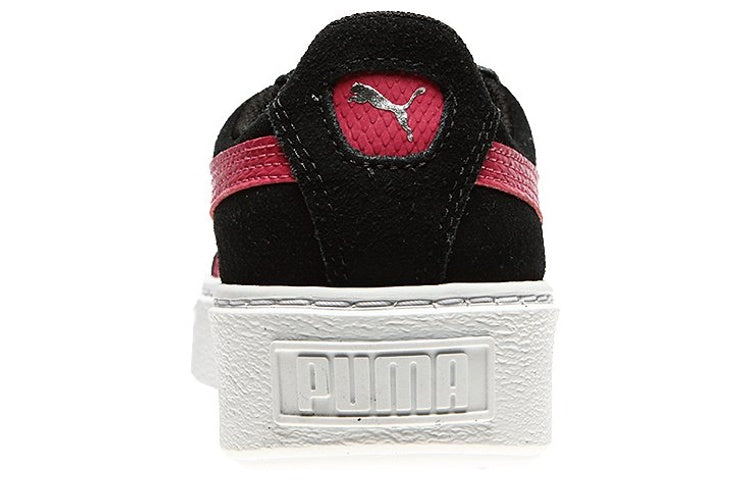 PUMA Suede Platform Snake 'Black Pink' 363906-01