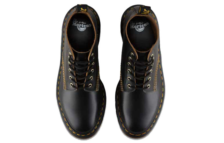 Dr. Martens Retro 6 Martin boots Couple Style Black 22701001