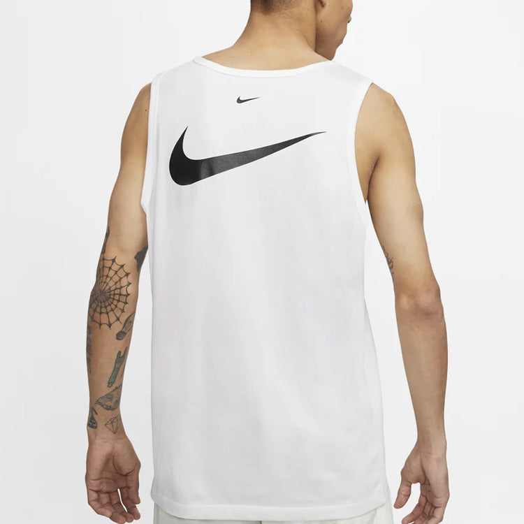 Men's Nike Sports Training Logo White Vest CQ5294-100